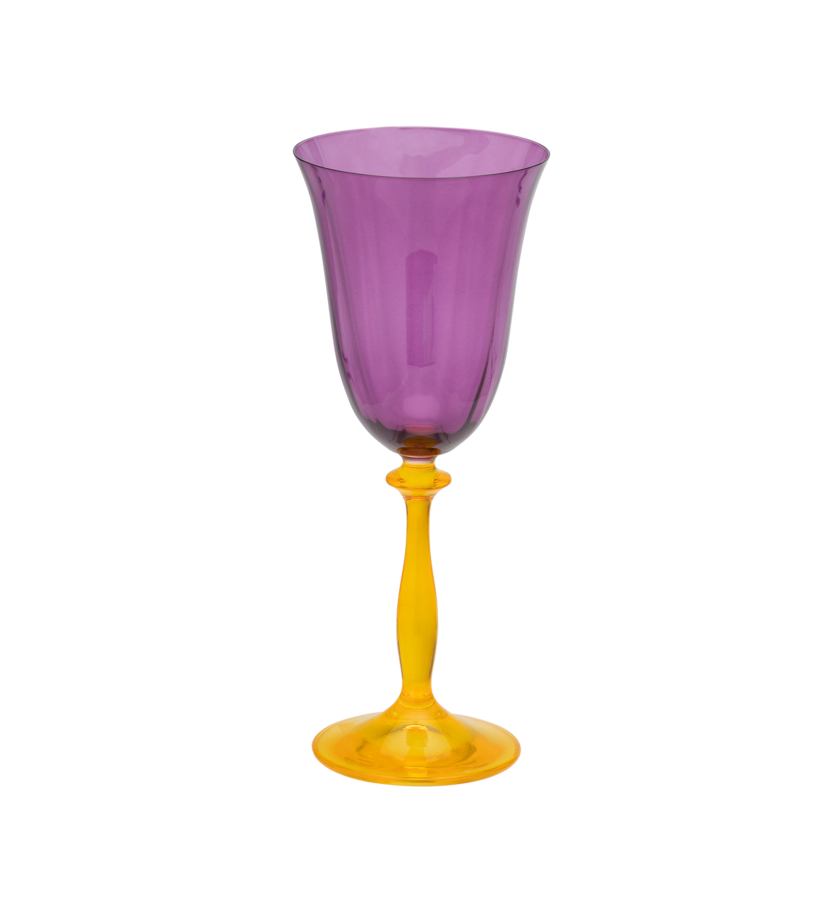 ANNA + NINA COLORFULL WINE GLASS