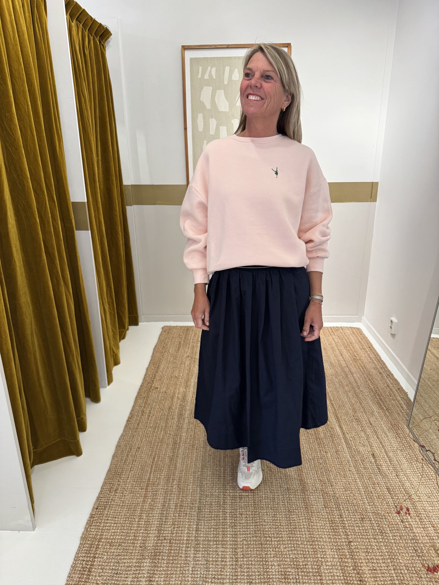 LANIUS STATEMENT SWEATSHIRT ROZE