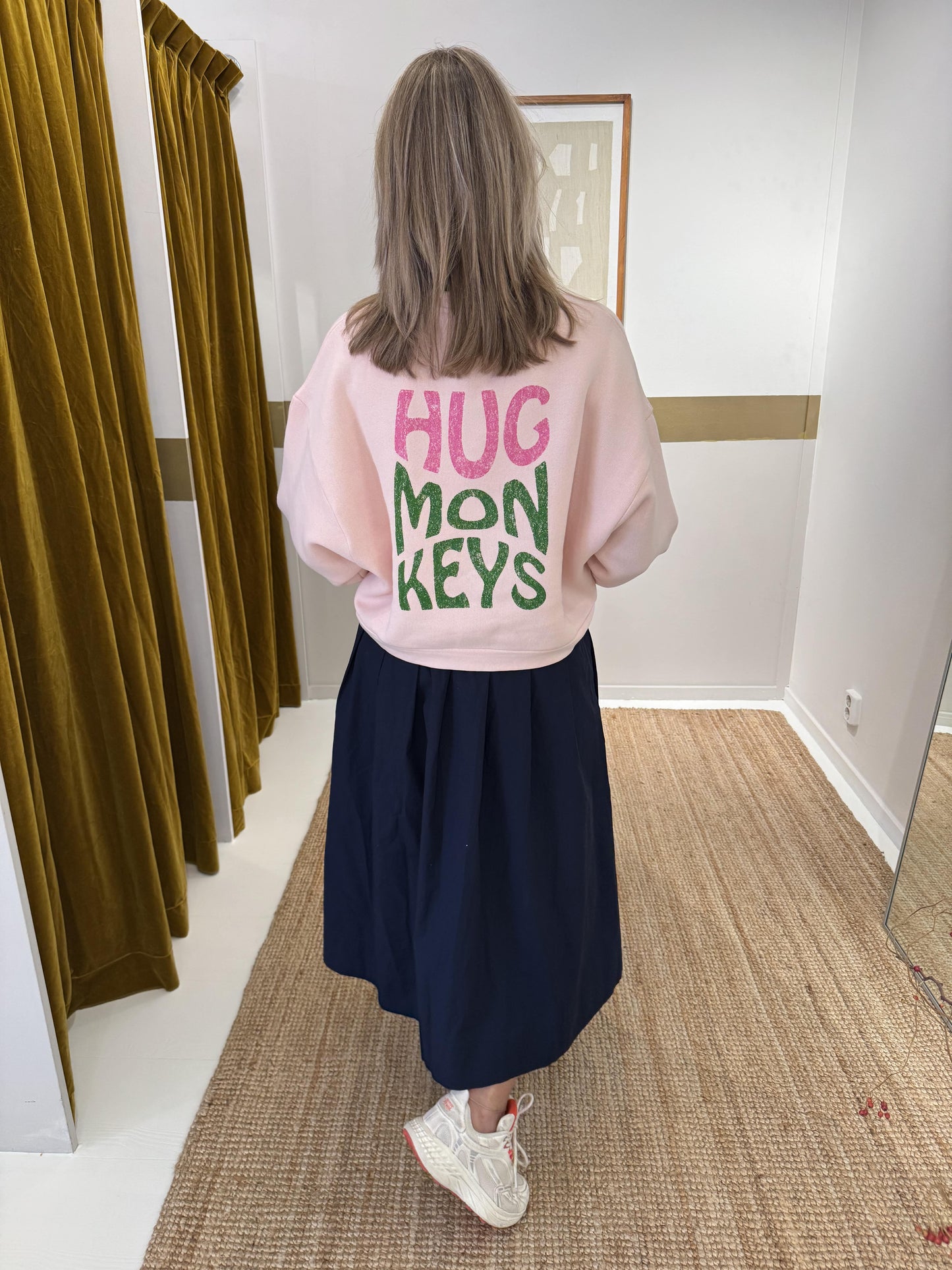 LANIUS STATEMENT SWEATSHIRT ROZE