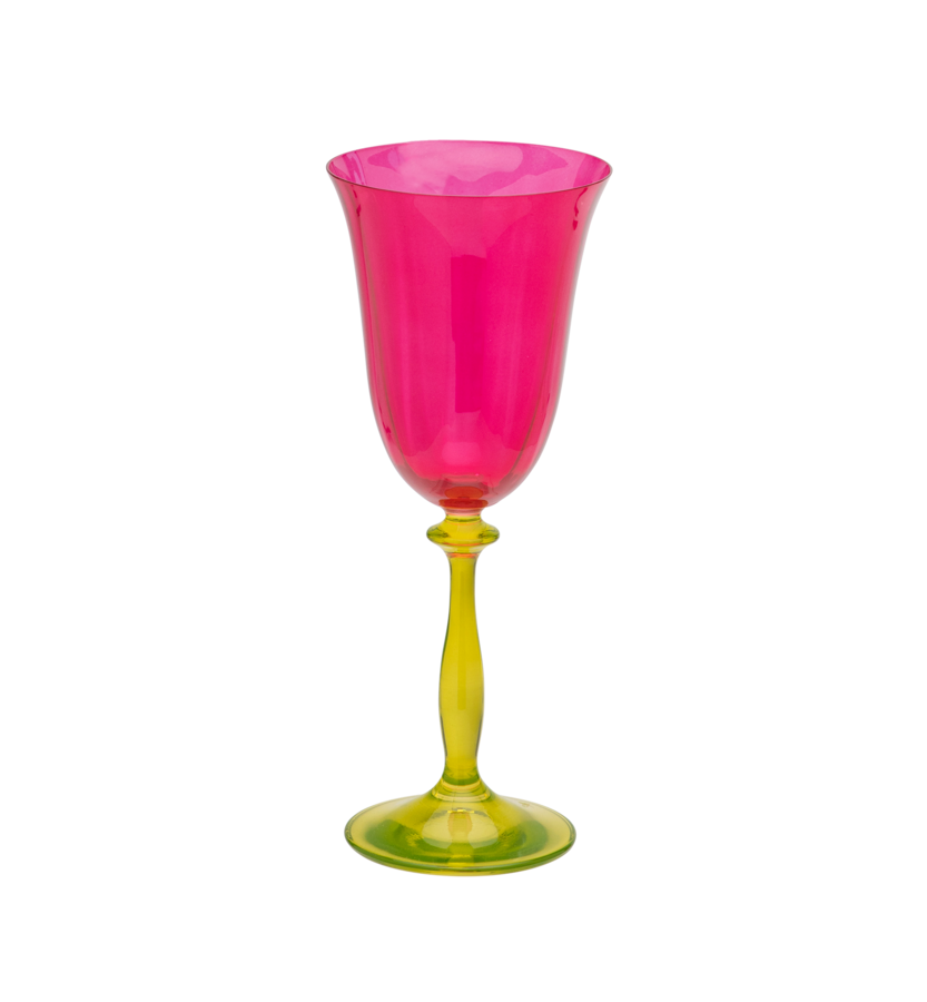 ANNA + NINA COLORFULL WINE GLASS