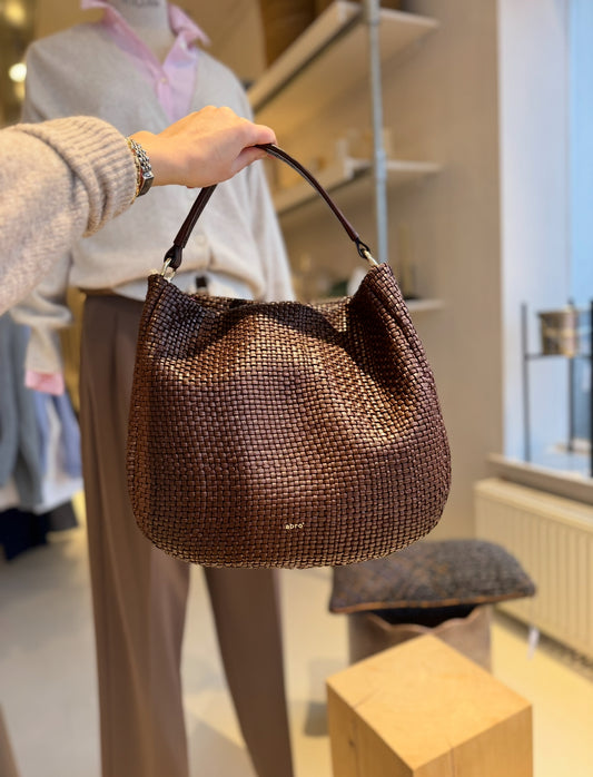 ABRO BEUTEL MIA SMALL DONKER BRUIN