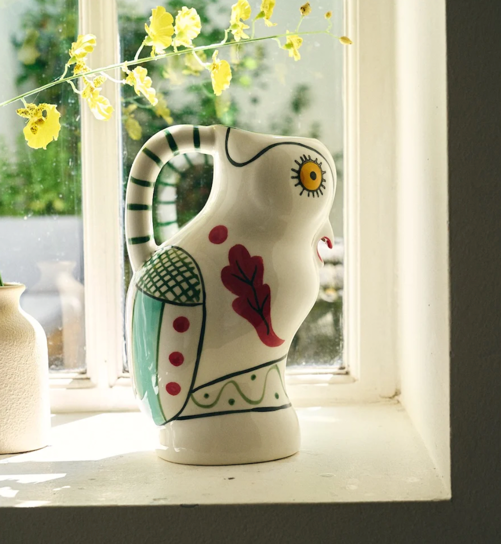 ANNA + NINA PARADISE BIRD JUG