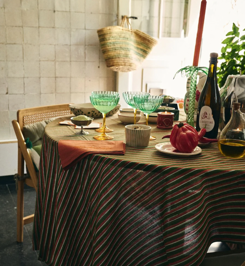 ANNA + NINA TAFELKLEED SICILIAN SUNSET