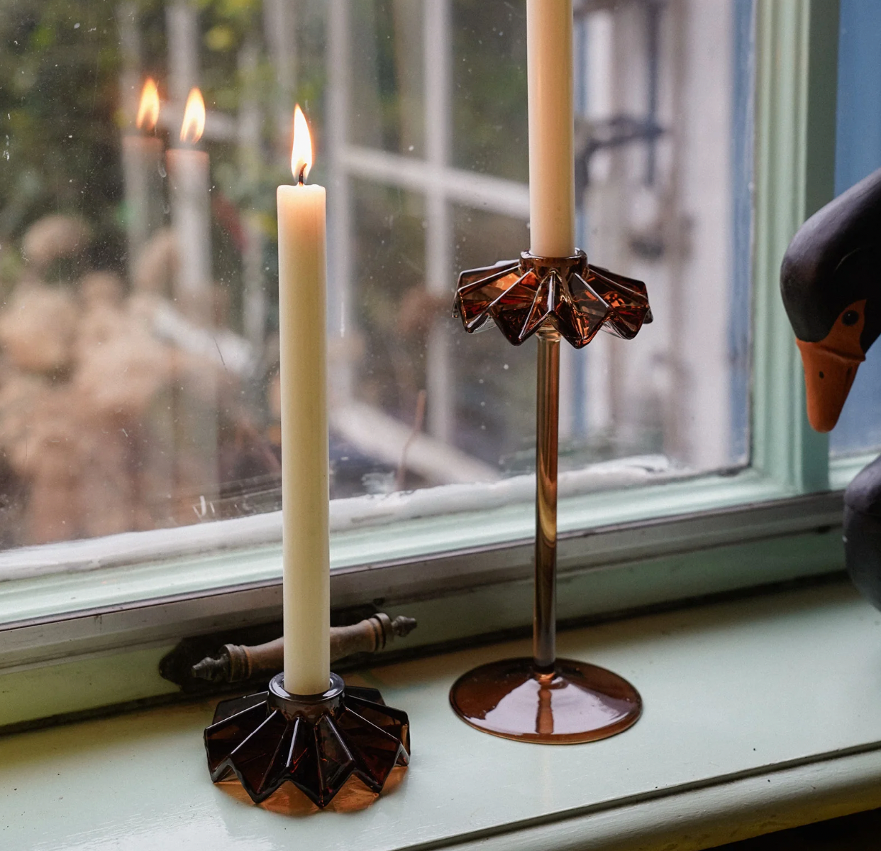 ANNA + NINA CANDLE HOLDER FRILLY SMALL
