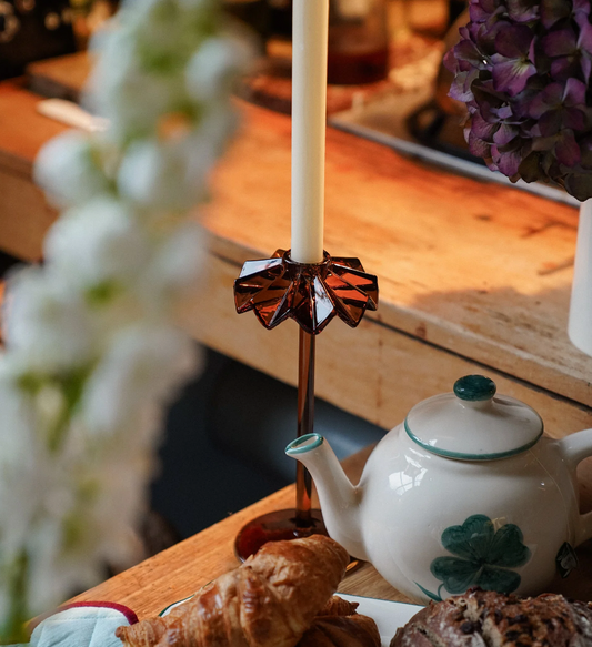ANNA + NINA TALL FRILLY CANDLE HOLDER