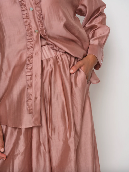 LA SALLE PLEATED SKIRT