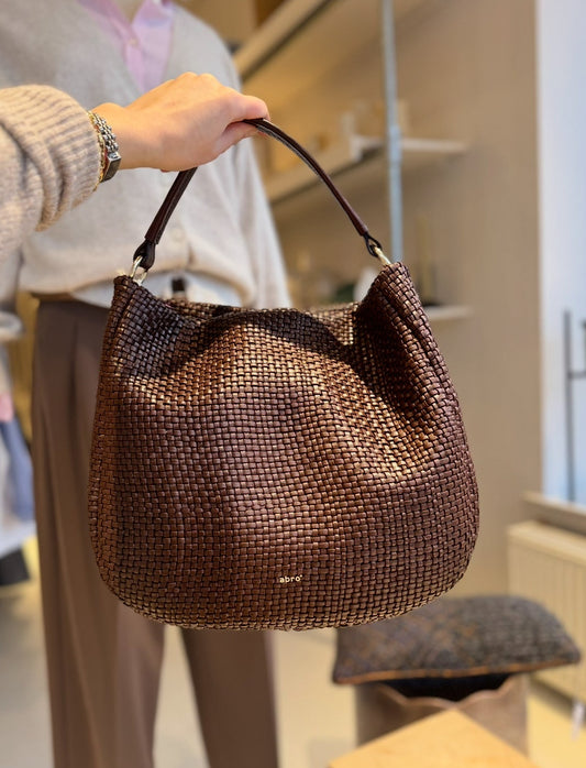 ABRO BEUTEL MIA SMALL DONKER BRUIN