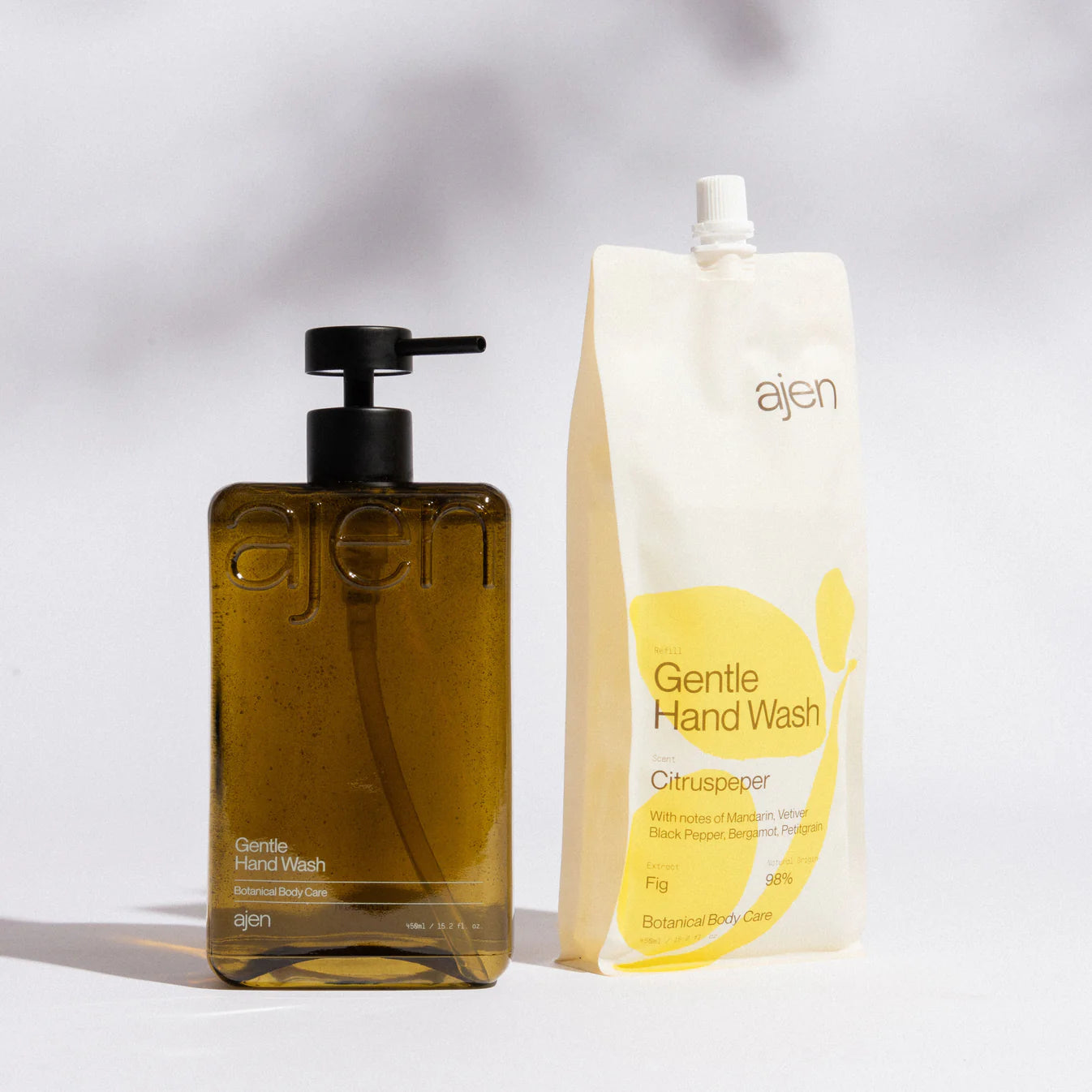 AJEN HAND WASH CITRUSPEPER STARTER SET