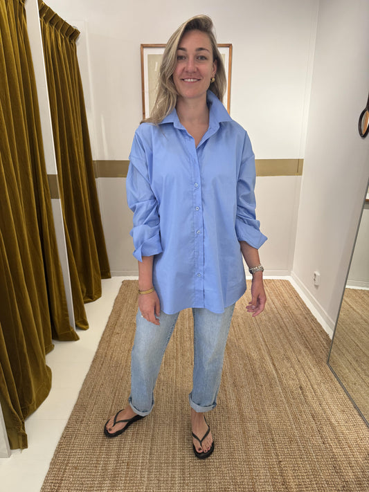AURÆME BLOUSE CÉLESTE
