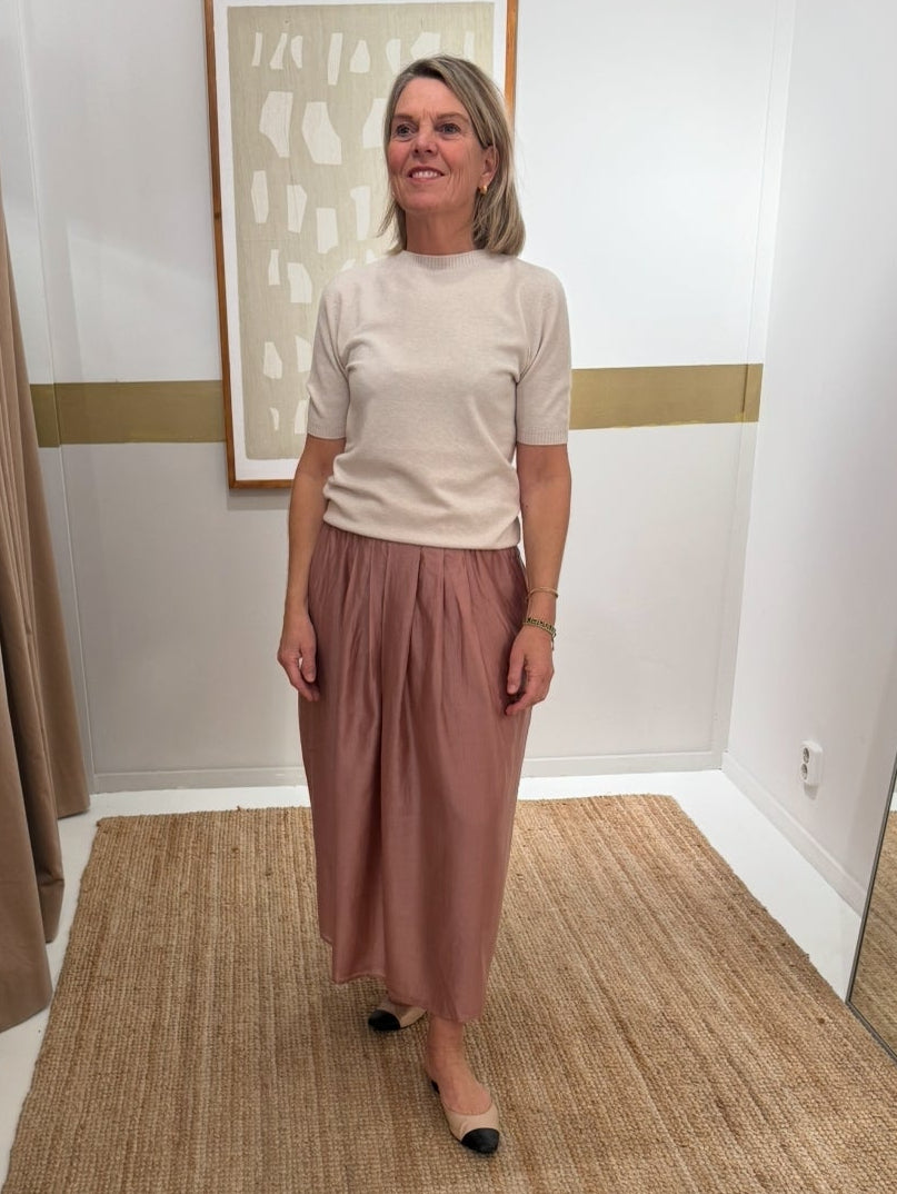 LA SALLE PLEATED SKIRT